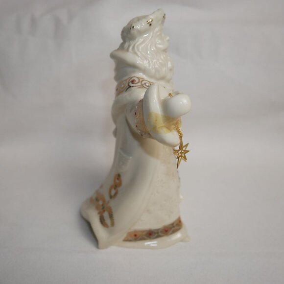 Lenox China Jewels Victorian Santa Bone China 6th in Series 1999 Vintage - Picture 4 of 7